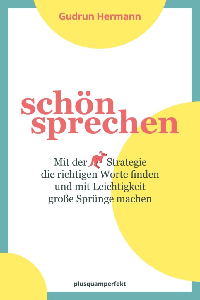 Buchcover von "schön sprechen" von Gudrun hermann